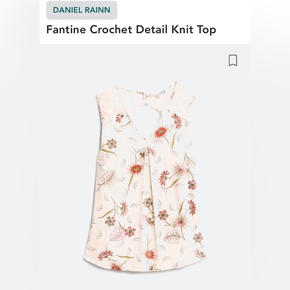 DANIEL RAINN - Fantine Crochet Detail Knit Top - Picture 5 of 7